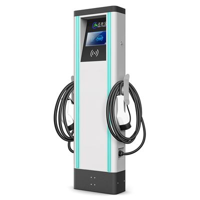 GBT OCPP Dual Gun 11kw EV Car Fast Charging Station for Tesla Commercial