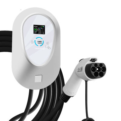 GBT Wall Charger for Home Wall Box 7/11/22kw EV Charging Station Operate 380v