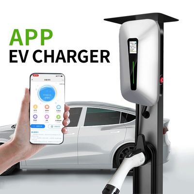 32A/40A/48A EV Wall Charger Level2 Wallbox 22kw Type1 Type2 Fast Charging Station
