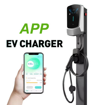 Efficiency ≥98 AC 7KW EV Charger for Energy Car 32A Wallbox Charging Station