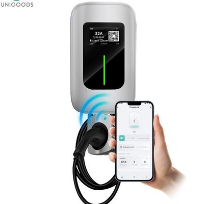 UNI Home Potable Wall Mounted Wallbox 7 11 22kW Quick Electric AC Car Mobile Charger Pile
