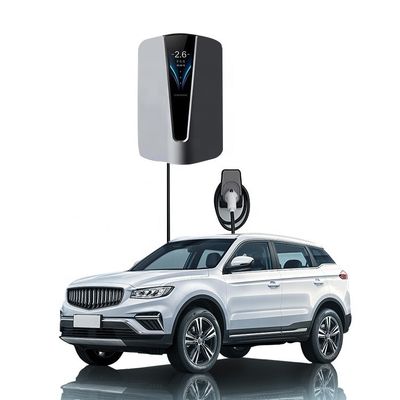 American European Standard 1Phase 16A/32A/48A Wall-mounted AC EV Charging Pile with 7KW/11KW/22KW Rated Power