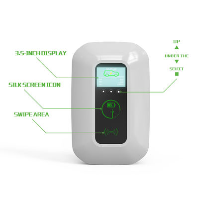 Custom 7KW 32A Car Charger Wall Mounted Fast EV Charger For Tesla New Condition