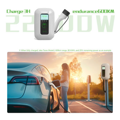 Ev Charger Type 2 32A 22KW Ev Charging Holder 3 Phase Wallbox Electric Car Charging Station