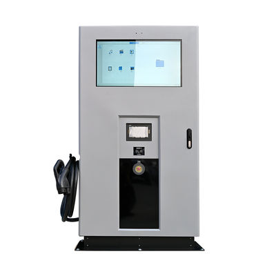 Nominal Input Voltage 380 VAC ± 15% Output Current Range 5A-200A 40kw Floor-Stand Advertising EV Chargers with Screens