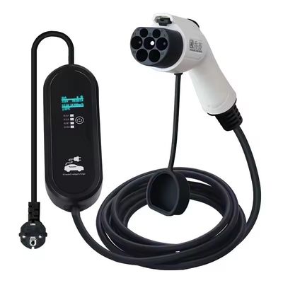 16Amp Rated Current Portable EV Charger for Gbt Electric Vehicles 3.5kw Cable Station Latest Technology