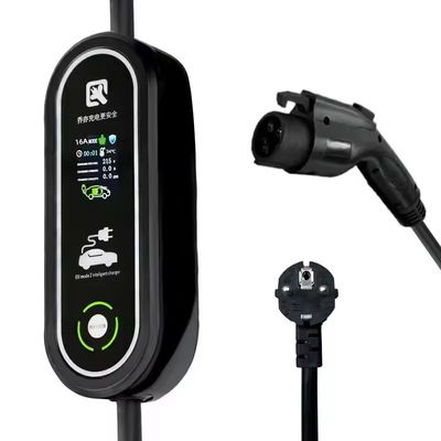 220v Input Voltage Portable EV Charger J1772/type1 16A 3.5kw Fast Charging Retrofit/Upgrade Purpose