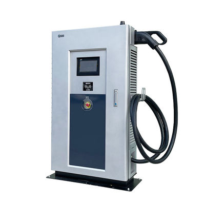 200A Output Current Double Gun OCPP EV Charger Commercial Fast Charger for Energy Acceptable Input Voltage Range 3-phase