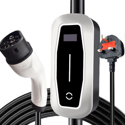 GBT 3.5KW 7KW Type 2 EV Portable Charger Adjustable Current 16A 32A 40A CE ROHS Certified Output Current 8A/10A/13A/16A/32A