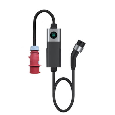 3.5KW 7KW 11KW 22KW Portable EV Charger with EU Plug Plug and Play Single/Three Phase Electric Transmission Method