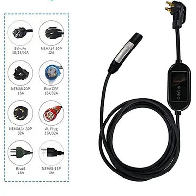 7 kw 1 phase ev charger level 2 electric control car charger station cheap low price smart ev charger