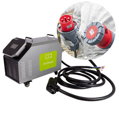 CE Certificated 20kw 60a CCS2 EV Charger Enclosure with Universal Power Socket Input Voltage 380Vac±10% Connectors CCS2