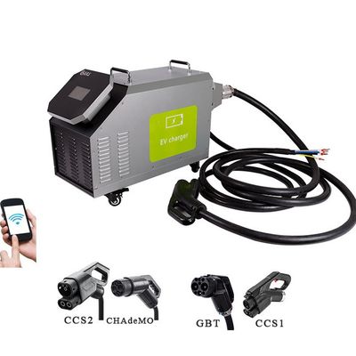 Electric Car Charger CCS2 Chademo E-Auto Mobile DC Lader Ev Charger with CCS2 Interface Standard and DC Output Current
