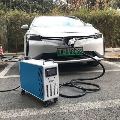 OCPP JSON 1.6 CCS 60A 20KW DC Ev Charger Movable ev Fast Charger Ev Portable Charger Interface Standard CCS