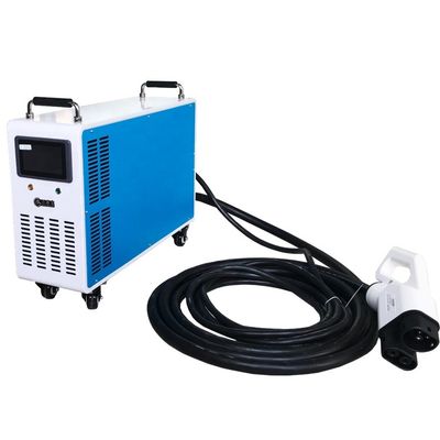 CE Approval OCPP 1.6 Portable Electric Car Plug 20KW 60A DC Fast Charger CHAdeMO CCS EV Charging Station with USB Port AC