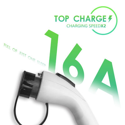 E-mingze EV Charger 3.5KW Home Evse 16A Plug EV Charger 5M Charging Cable Home AC Portable EV Charger