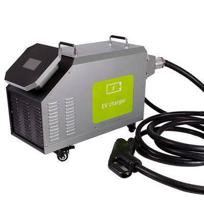 CCS2 Swipe-Card Operated Mobile Charger for Fast Charging Stations within CCS Interface Standard and 50/60 Hz Frequency
