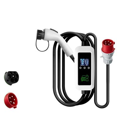 E-mingze High Quality 3Phase Portable EV Home Charger New Condition 16A Current 11KW Max Capacity 32A Output Current 22KW Output