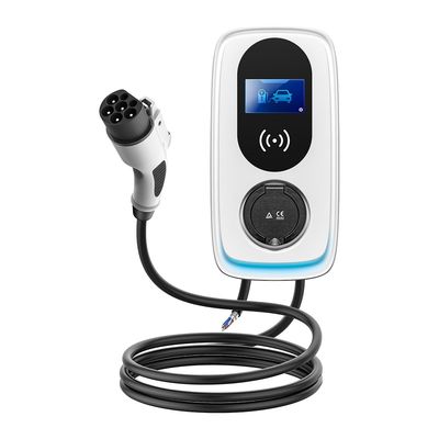 IP 65 Level MAXPOWER OCPP CCS2 22kw Wall Mounted EVSE AC Commercial EV Charger with LAN Network Connection