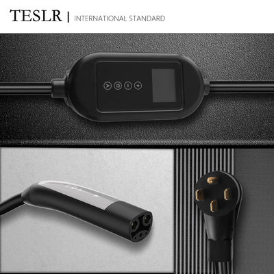 48A/11KW Tesla Car Charger With Adjustable Current Charging Gun Leakage Protection
