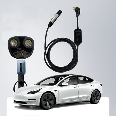 Portable Ev Charger 3.5KW 16A Single Phase AC Current Tesla Electric Car Fast Charger