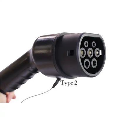 Leakage Protection 3.5KW-7KW Type 2 Portable EV Charger with Adjustable Current