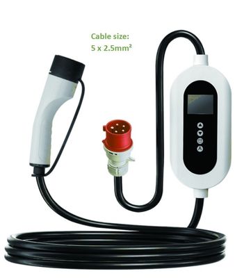 11Kw EV Station Ovrod 16A 3 Phase 11Kw Charging E-mingze Level 2 AC 2 Fast Home Car Charger Purpose for Retrofit/Upgrade