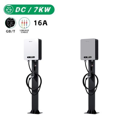 GBT 16A/7KW Electric Car Charger Post with Overcurrent Protection and Color Screen Purpose For Replace/Repair