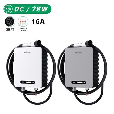 E-mingze 7kW GBT Smart  EV Charging Adjustable Current EV Charger Car Chargers Wallbox Wall Mounted Charging Stations