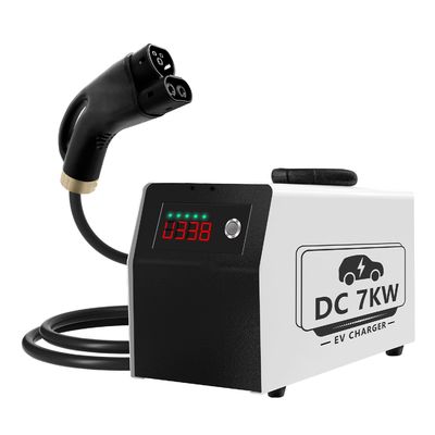 Temperature Protection CCS/Type2 7kW Portable Mobile DC EV Charger Generator Station by E-Mingze Sale Customization Logo