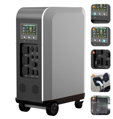 E-Mingze ES-10000 10kW/10kwh Home Energy Storage Power Supply UPS For EV Car Charging
