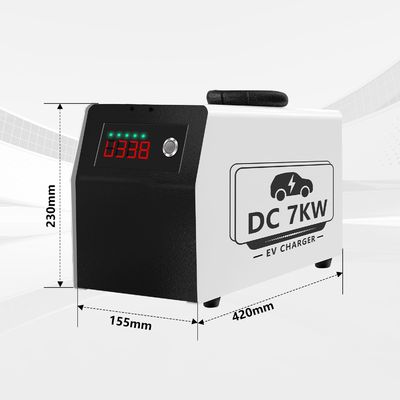 E-mingze Portable 7Kw DC Fast Ev Charger Ccs2 Ccs1 Gbt CHAdeMO Electric Car Charging Station for Undervoltage Protection