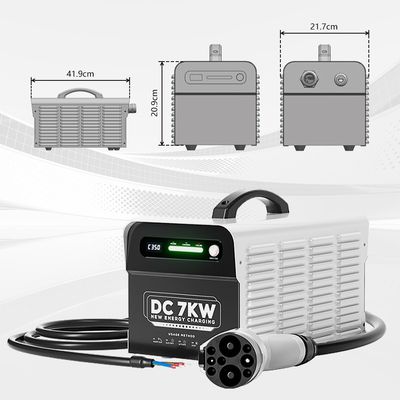 220v Fast Electric Car Ev Charger Station 7KW Portable DC Charger For Electric Vehicle