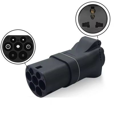 Qiaoyi AC Type 2 Ev Charging Station Type2 Interface Standard to International Power Plug Sea Adapter