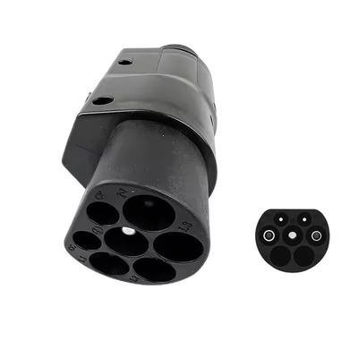 7KW 220V Type2 to J1772 Type1 Adapter EV Connector Charger Adapter for Type2 Charging Gun Connected to Type1 EV Car
