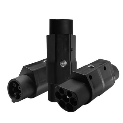 7kw Type2 to Type1/J1772 EV Connector 32A Charging Pile Converter 220V Gun Head Adapter Electric Vehicle Connector Solution