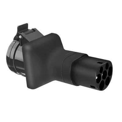 Type 2 to 16A EV Charger Adapter with 7kW Output Power and 380V Input Easy Installation