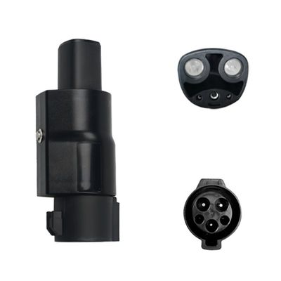 Car Side Plug J1772 to Sae Tesla Adapter TSL Fast Charging Connector Tesil Socket Switch Adaptater AC EV Charger Converter