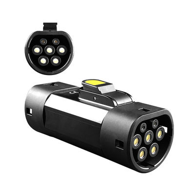 Type2 EV Charger Converter Adapter 3 Phase Charging Connector Charging Head Portable Artifact 32A 22kW AC EV Adapter GBT