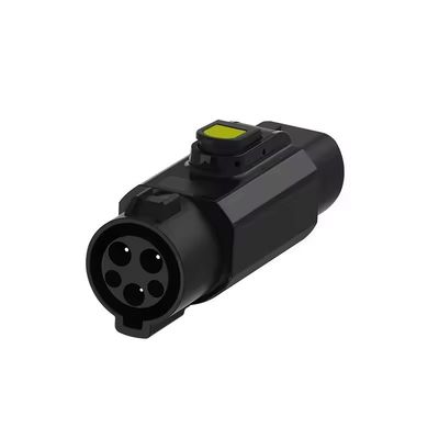 220V 7KW 32A Type 1 to GB/T Electric Car Adapter for GBT Car EV Portable Charger Output Current 32A Operation Voltage 220V