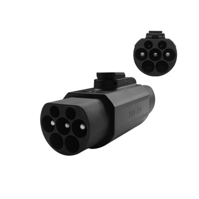 GBT Car Charger Plug Type2 Adapter 7Kw Single Phase with Lock and Power Off Button Upgrade Your Electric Car Charging