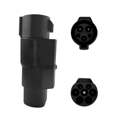GBT Car Electric Vehicle Ev Charging Adapter for Type1 to GBT Black 32A Output Current Ac 220V 7KW GBT Energy Charging Pile