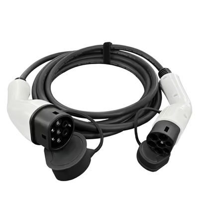 16A32A Double Single-Head Gun Line Electric Vehicle End Pile End 3-Phase Single-Phase LP55 Protection Level CE Certified