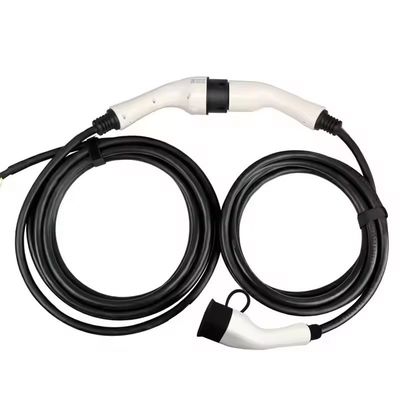 16A AC Type 2 Extension Charging Cable for Electric Car and Rated Current 16A and Purpose Retrofit/Upgrade and Length 16ft