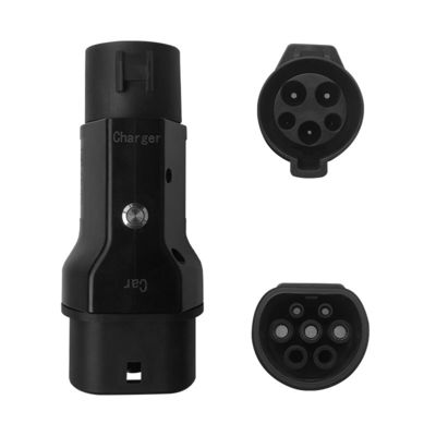 220V 32A 7KW Type1 to Type2 Electric Car Adapter Output Current 32A Purpose for Retrofit/Upgrade