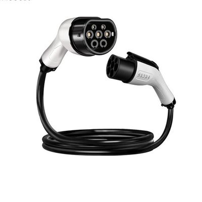 Type 1 48A Type 2 Energy Home Charger Car EV Extension Cord For Fast Charging Electric Vehicles