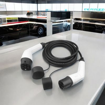 Overvoltage Protection 3.5KW EV Charger With 16A Type2 To Type2 Extension Cable
