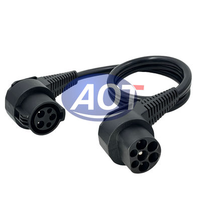 AOTAI 32A 16A 7.4KW SAE J1772 Type 1 to GBT Electric Vehicle Charger EV Cable