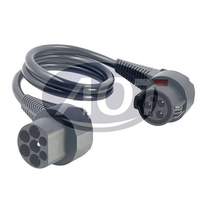AOTAI SAE EV Charging Adapter TYPE 1 to GB/T Electric Vehicle Charging Adapter j1772 to GBT Cable 60cm for Replace/Repair