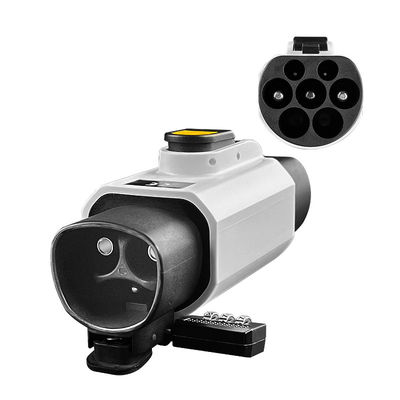 GBT Electric Vehicles Portable Tesla to GBT EV Charger Converter Single Phase 7kW Output Power with 220V Operation Voltage